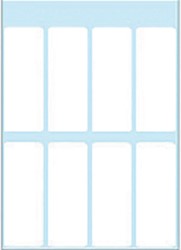 Etiket HERMA 3749 19x50mm wit 56 stuks 7 Vel