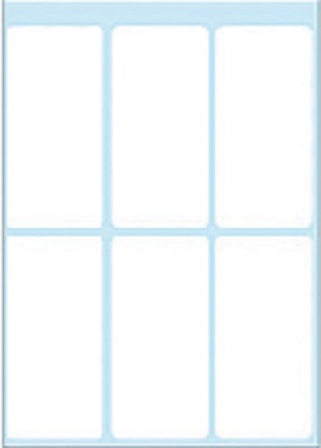 Etiket HERMA 3754 54x26mm wit 42 stuks 7 Vel