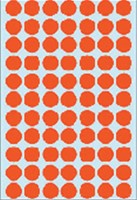 Etiket HERMA 2232 rond 13mm rood 2464stuks 32 Vel-3