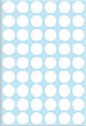 Etiket HERMA 2240 rond 16mm wit 1728st 32 Vel-3