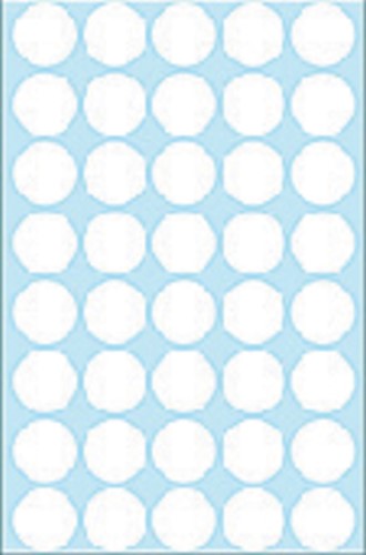 Etiket HERMA 2250 rond 19mm wit 1280st 32 Vel-3