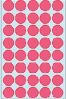 Etiket HERMA 2256 rond 19mm fluor rood 960stuks 24 Vel-3