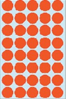 Etiket HERMA 2252 rond 19mm rood 1280st 32 Vel-3