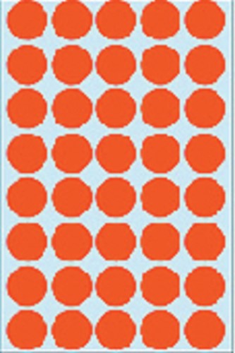 Etiket HERMA 2252 rond 19mm rood 1280st 32 Vel-3