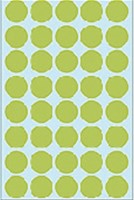 Etiket HERMA 2255 rond 19mm groen 1280stuks 32 Vel-3