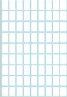 Etiket HERMA 2330 10x16mm wit 2592stuks 32 Vel-2