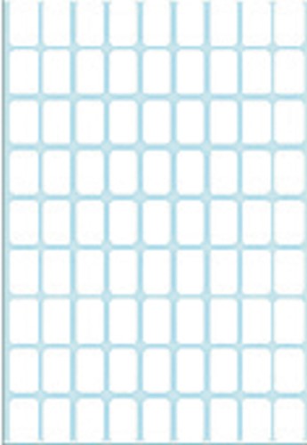 Etiket HERMA 2330 10x16mm wit 2592st 32 Vel-2