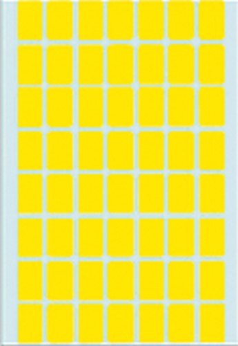 Etiket HERMA 2341 12x18mm geel 1792st 32 Vel-3