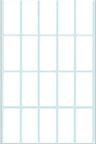 Etiket HERMA 2400 19x40mm wit 640stuks 32 Vel-2