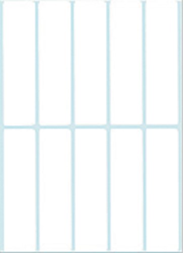 Etiket HERMA 2420 20x75mm wit 320stuks 32 Vel-2
