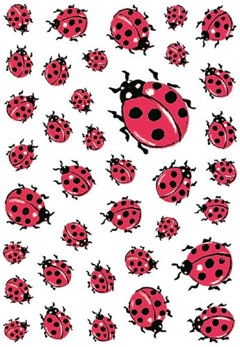 Etiket HERMA 5439 Lieveheersbeestje 3 Vel