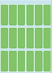 Etiket HERMA 3655 12x34mm groen 90stuks 5 Vel