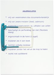 Bundelmechaniek Djois JalemaClipex petrol 100st 100 Stuk