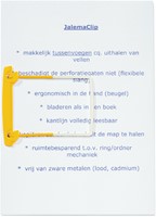 Bundelmechaniek Djois JalemaClip beugel wt 100st 100 Stuk-3