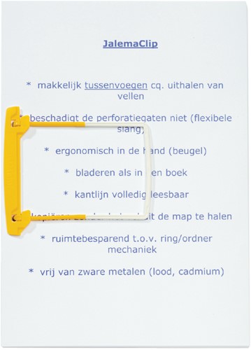 Bundelmechaniek Djois JalemaClip beugel wt 100st 100 Stuk-3