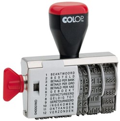 Woord-/datumstempels