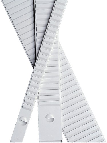 Planbordelement Djois 77mm 35 sleuf grijs 1 Stuk-2