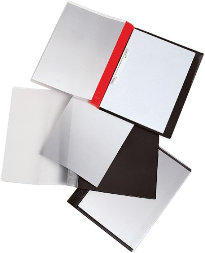 RAPPORTENMAP JALEMASTRIP EN DEKPLAATJE ROOD 1 Stuk-2