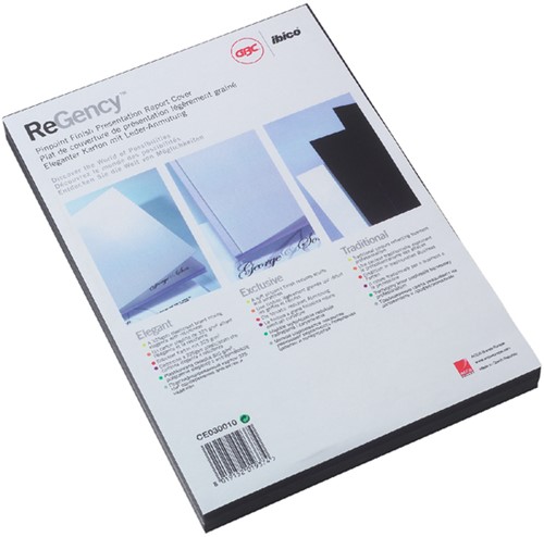 Voorblad GBC A4 karton chromo 250gr wit 100 Stuk-2