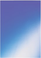 Voorblad GBC A4 karton chromo 250gr blauw 100 Stuk