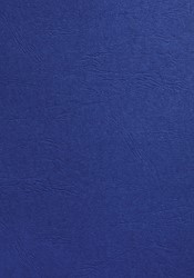 Voorblad GBC A4 karton lederlook 250gr koningsbl 100 Stuk