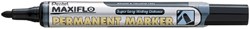 Viltstift Pentel NLF50 Maxiflo rond 1mm zwart 1 Stuk