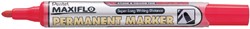 Viltstift Pentel NLF50 Maxiflo rond 1mm rood 1 Stuk
