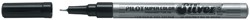 Fineliner PILOT Super SC-W EF zilver 1 Stuk