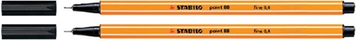 Fineliner STABILO point 88/46 F zwart 1 Stuk-2