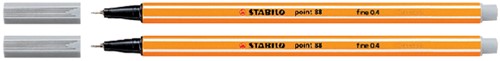 Fineliner STABILO point 88/94 F lichtgrijs 1 Stuk