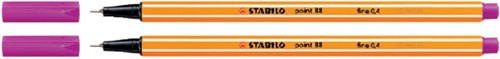 Fineliner STABILO point 88/55 F paars 1 Stuk