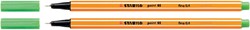 Fineliner STABILO point 88/33 F groen 1 Stuk