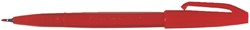 Fineliner Pentel Signpen S520 M rood 1 Stuk