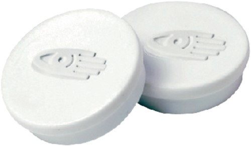 Magneet Legamaster 20mm 250gr wit 10 stuks 10 Stuk