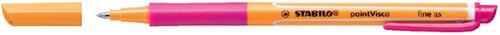 Rollerpen STABILO PointVisco 1099/56 fijn roze
