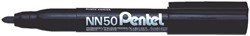 Viltstift Pentel NN50 rond 1.3-3mm zwart 1 Stuk