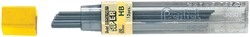 Potloodstift Pentel HB 0.9mm 15st zwart 12 Stuk