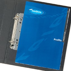 Opbergstrip Djois filestrip 125mm 2rings tr 50 Stuk