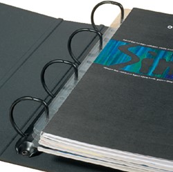 Opbergstrip Djois filstrip A4 2/4rings tr 50st 50 Stuk