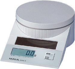 Briefweger MAUL Tronic solar tot 5000 gram wit 1 Stuk