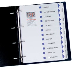 Tabbladen A4 9/11-gaats