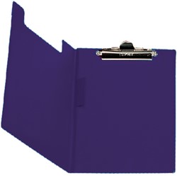 Klembordmap Bantex met klem + penlus donkerblauw 1 Stuk