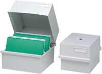 Kaartenbak Exacompta A6 kort kunststof grijs 1 Stuk-2