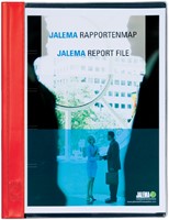 RAPPORTENMAP JALEMASTRIP EN DEKPLAATJE ROOD 1 Stuk