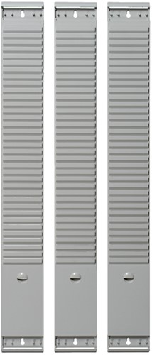 Planbordelement Djois 77mm 35 sleuf grijs 1 Stuk