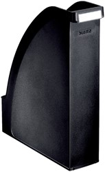 Tijdschriftencassette Leitz plus A4 zwart 1 Stuk
