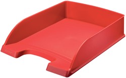 Brievenbak Leitz Plus standaard A4 rood 1 Stuk