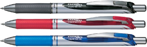 Gelschrijver Pentel BL77 Energel M zwart 1 Stuk-4