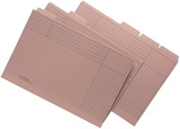 Binnenmap Djois met tabs folio beige 1 Stuk
