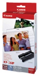 Inkjetpapier Canon KP-36IP 10cmx15cm foto pak 36 Vel